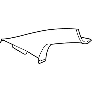 Dodge LK48TL2AH Windshield Trim