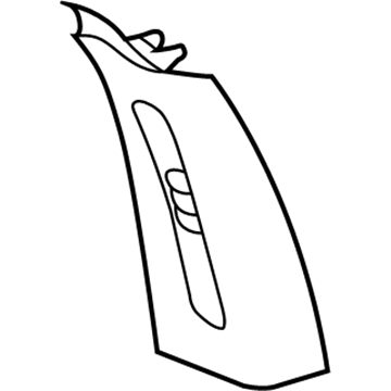 Dodge LK52TL2AF Center Pillar Trim