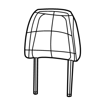Jeep 6TC831A6AK Headrest