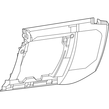Jeep 7FV35TX7AC Glove Box Frame