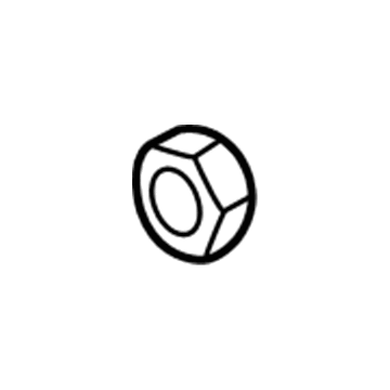 Ram 6101688 Heat Deflector Nut