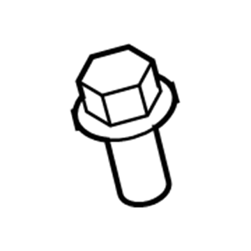 Dodge 6102142AA Grille Screw