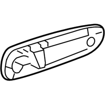 Chrysler 1EH581WGAA Handle, Outside