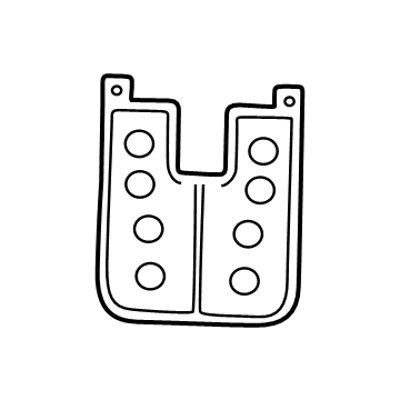 Jeep 68459038AB Vent Chamber