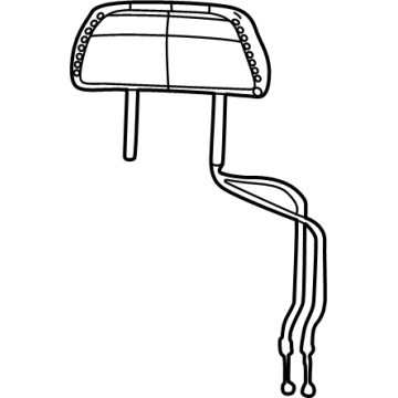 Jeep 6XS151X7AH Headrest, Outer