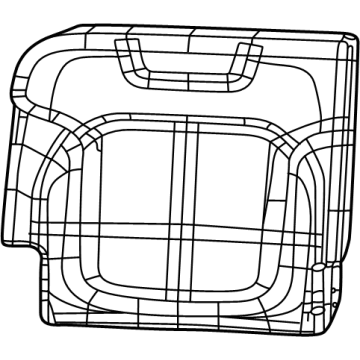 Jeep 7GH30TX7AD Seat Back Cover