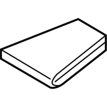 Ram 68162827AA Windshield Support Plate