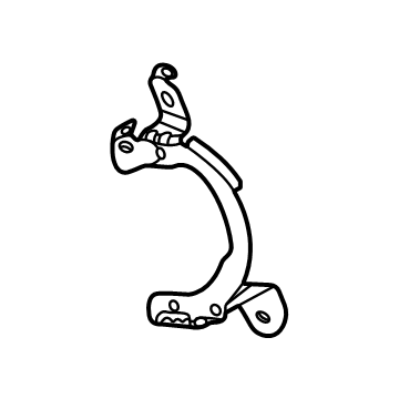 Mopar 68419898AA Bracket, Passenger Side Mopar 68419898AA Bracket, Passenger Side