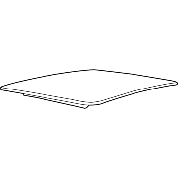 Jeep 68498336AA Sunroof Glass