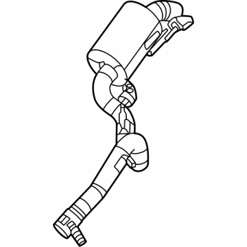 Jeep 68517026AC Rear Muffler