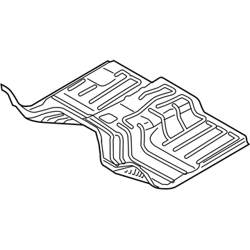 Ram 68268050AD Front Floor Pan