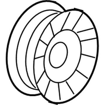 Chrysler 4891720AA Pulley - Idler