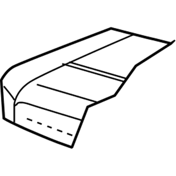 Dodge 68100367AA Seat Cushion Pad