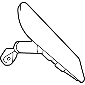 Chrysler 4696545AB Mirror Inside