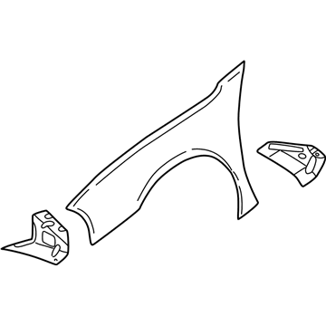 2003 Chrysler Sebring Fender - 5019065AC