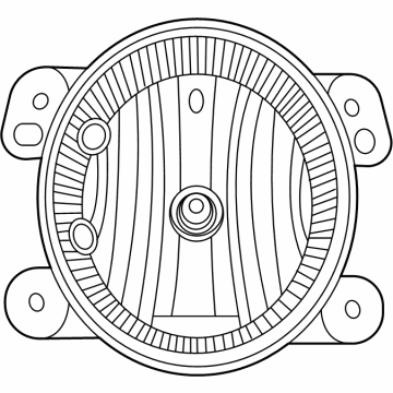 Dodge 5182026AA Fog Lamp