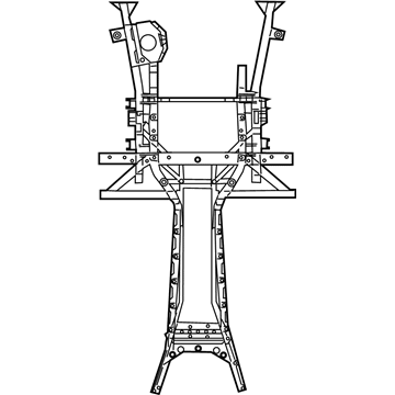 Dodge 5166494AA Rear Frame