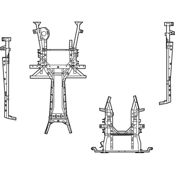 Mopar 5142420AA Frame Assembly