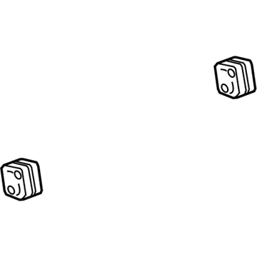 Jeep 5147178AA Muffler With Tail Pipe Isolator