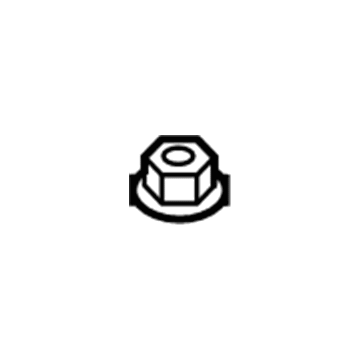 Jeep 6512602AA Upper Mount Lock Nut