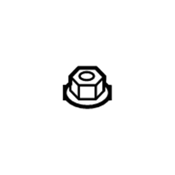 Jeep 68374016AA Upper Mount Nut