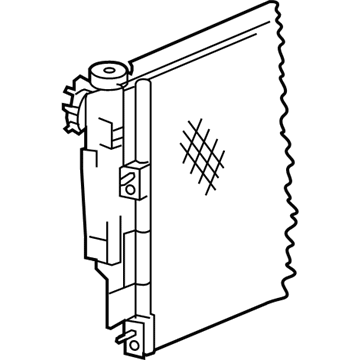 Chrysler 68004053AA Condenser