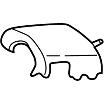 Jeep 5GK59DX9AD Upper Shroud