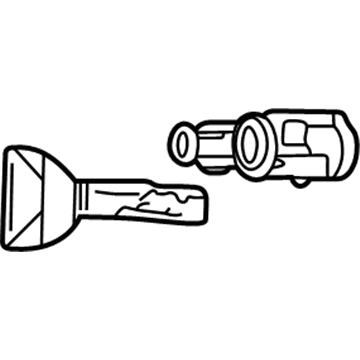 Jeep 5083915AB Lock Cylinder