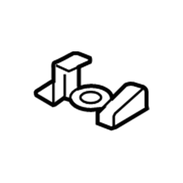 Dodge Rear Door Striker - 55275104