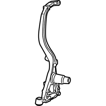 Mopar 5168420AF Knuckle, Front Passenger Side