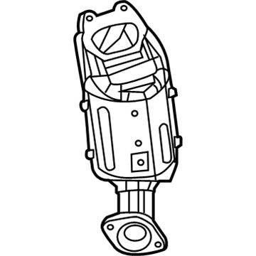 Dodge 68036151AM Catalytic Converter