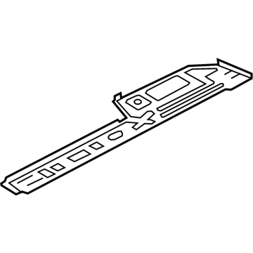 Mopar 68091260AB Rail Cover, Rear Passenger Side Mopar 68091260AB Rail Cover, Rear Passenger Side