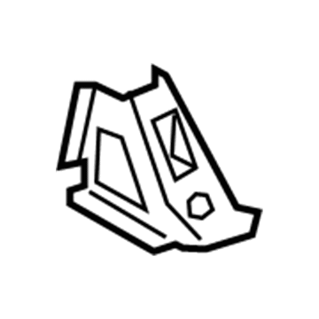 Mopar 68164100AB Reinforcement, Rear Passenger Side