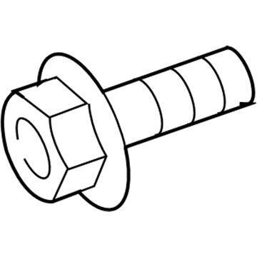 Jeep 6502717 Extension Pipe Bolt