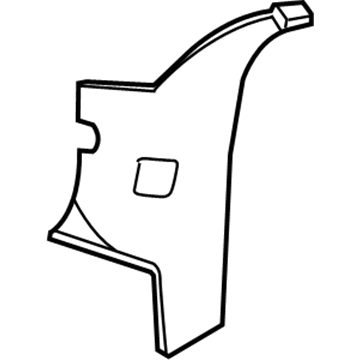 Ram 1HT04BD1AD Rear Pillar Trim
