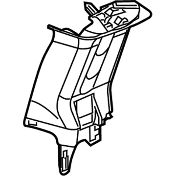 Ram ZR08BD1AI Upper Pillar Trim