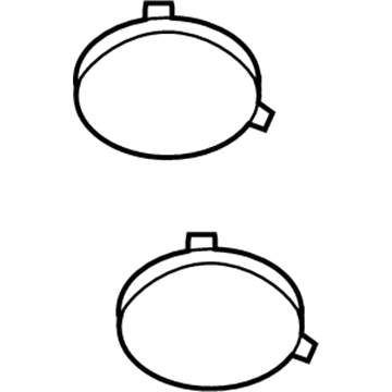 Jeep 1GE94DX9AB Speaker Grille