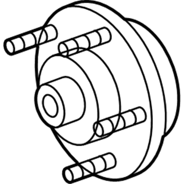 Chrysler 5154211AA Hub Assembly