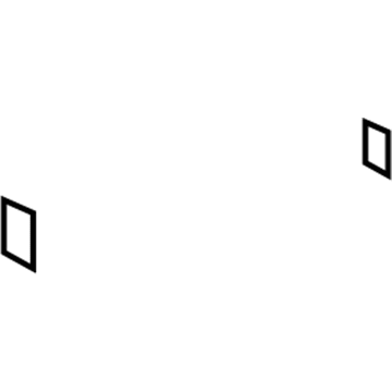 Ram 68036991AA Striker Plate