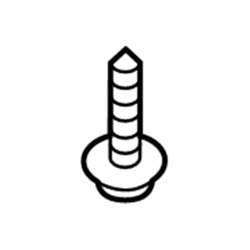 Chrysler 6509481AA Bumper Cover Screw
