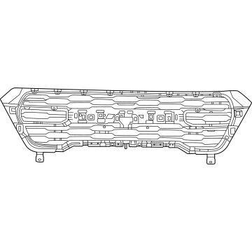 Ram 68576749AA Grille