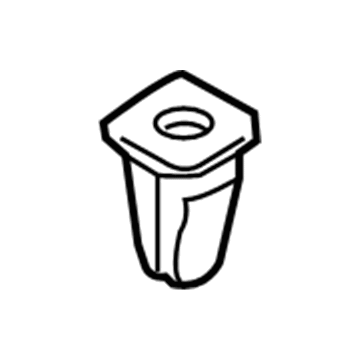Dodge 5098837AB Nut - Plastic Snap - In