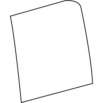 Dodge 68019412AA Glass - Quarter Vent Window