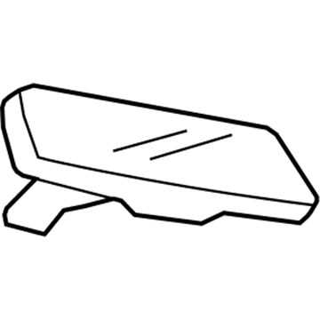 Jeep 4805332AD Mirror Inside