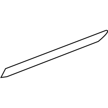 Dodge Nitro Door Moldings - 1BS52TZZAB