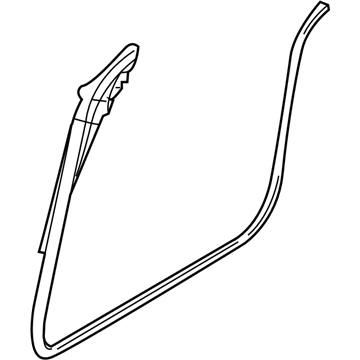 2014 Dodge Challenger Door Seal - 68067557AB