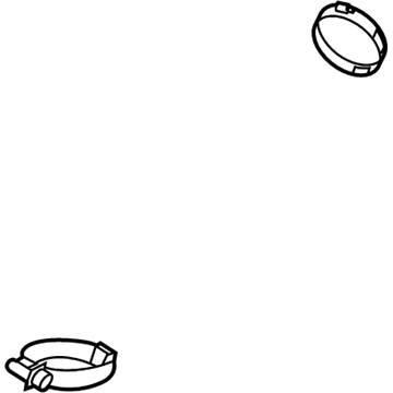 Chrysler 6510523AA Air Duct Clamp