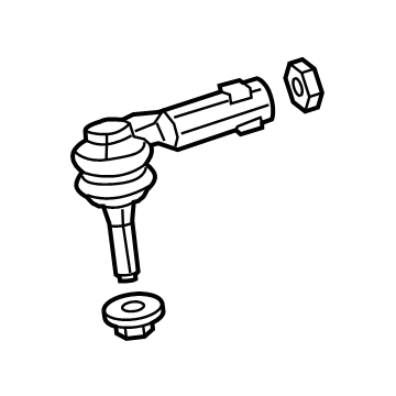 Mopar 68185502AD Outer Tie Rod, Passenger Side Mopar 68185502AD Outer Tie Rod, Passenger Side