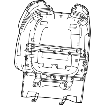 Jeep 6VE931A6AD Seat Back Panel