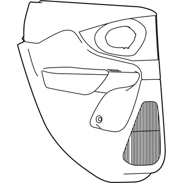 Jeep 6CH761R5AB Door Trim Panel